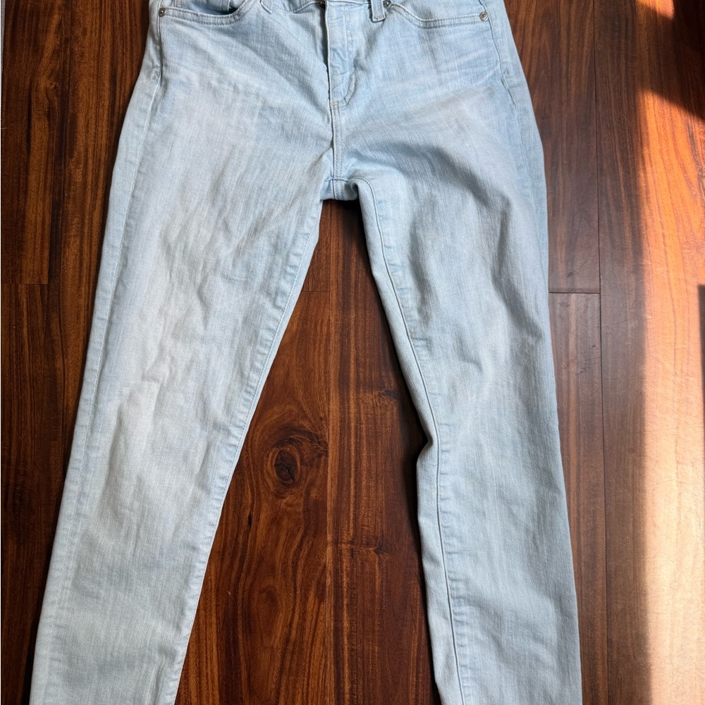 AG Jeans Prima Cigarette Crop Size 28 Light Blue - Picture 4 of 8